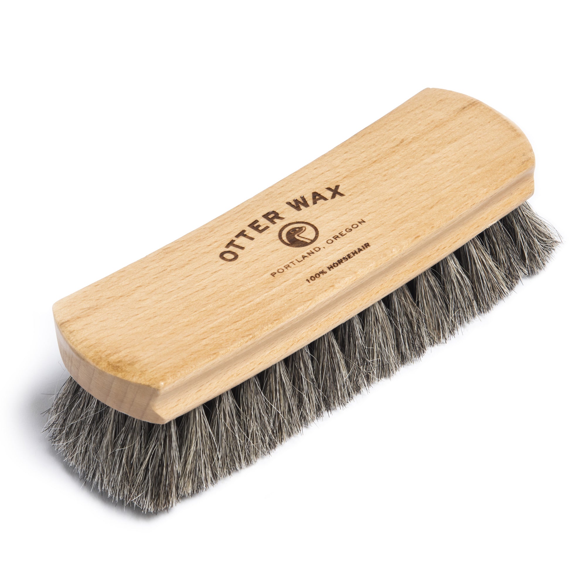 Premium Horsehair Shoe Brush